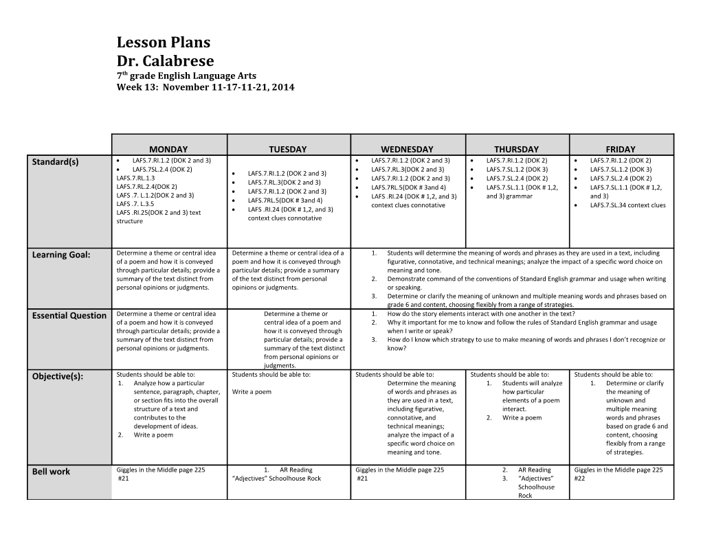 LAFS.7.RI.1.2 (DOK 2 and 3)