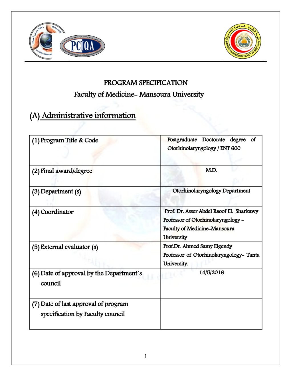 Faculty of Medicine-Mansourauniversity