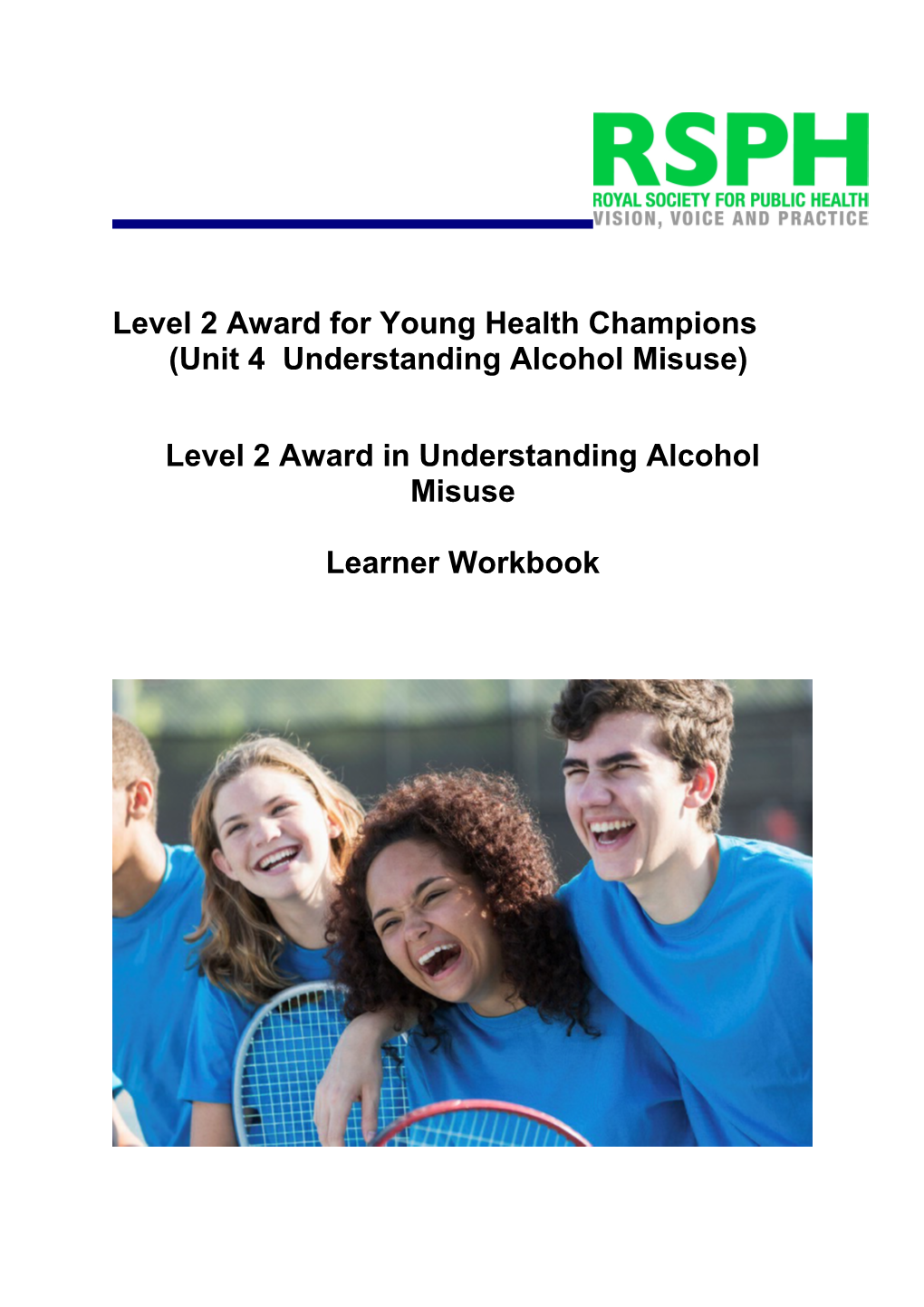 Level 2 Award for Young Health Champions