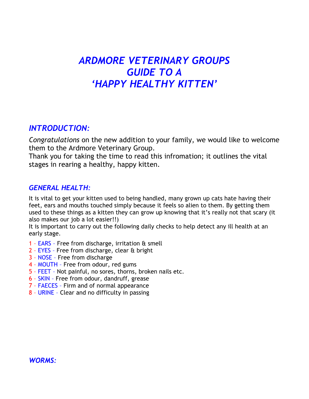 Ardmore Veterinary Group S
