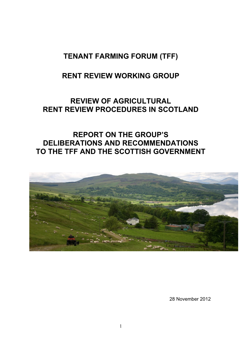 Tenant Farming Forum (Tff)