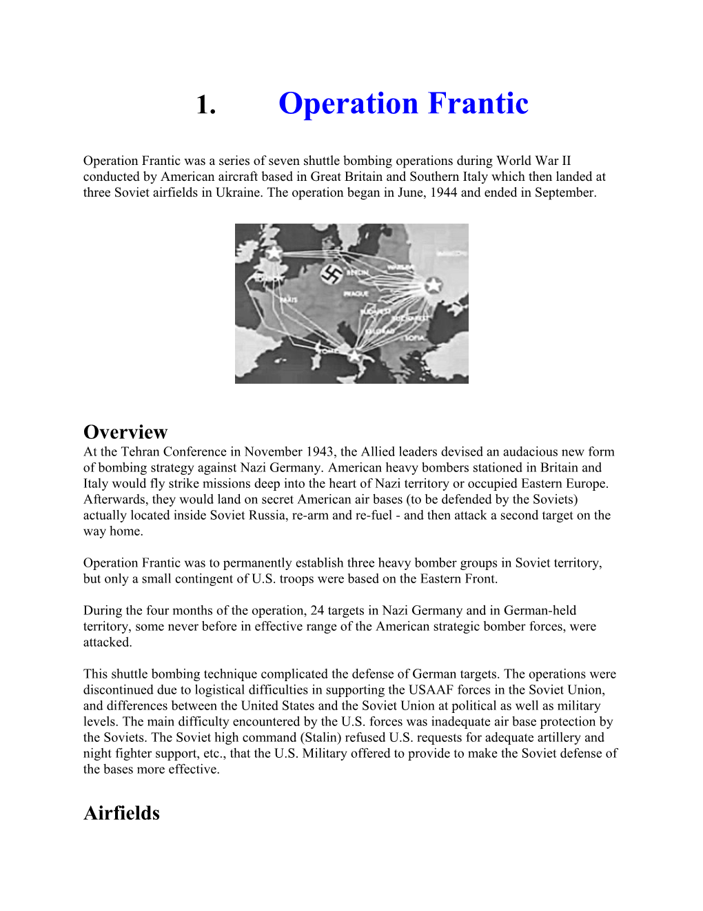 Operation Frantic