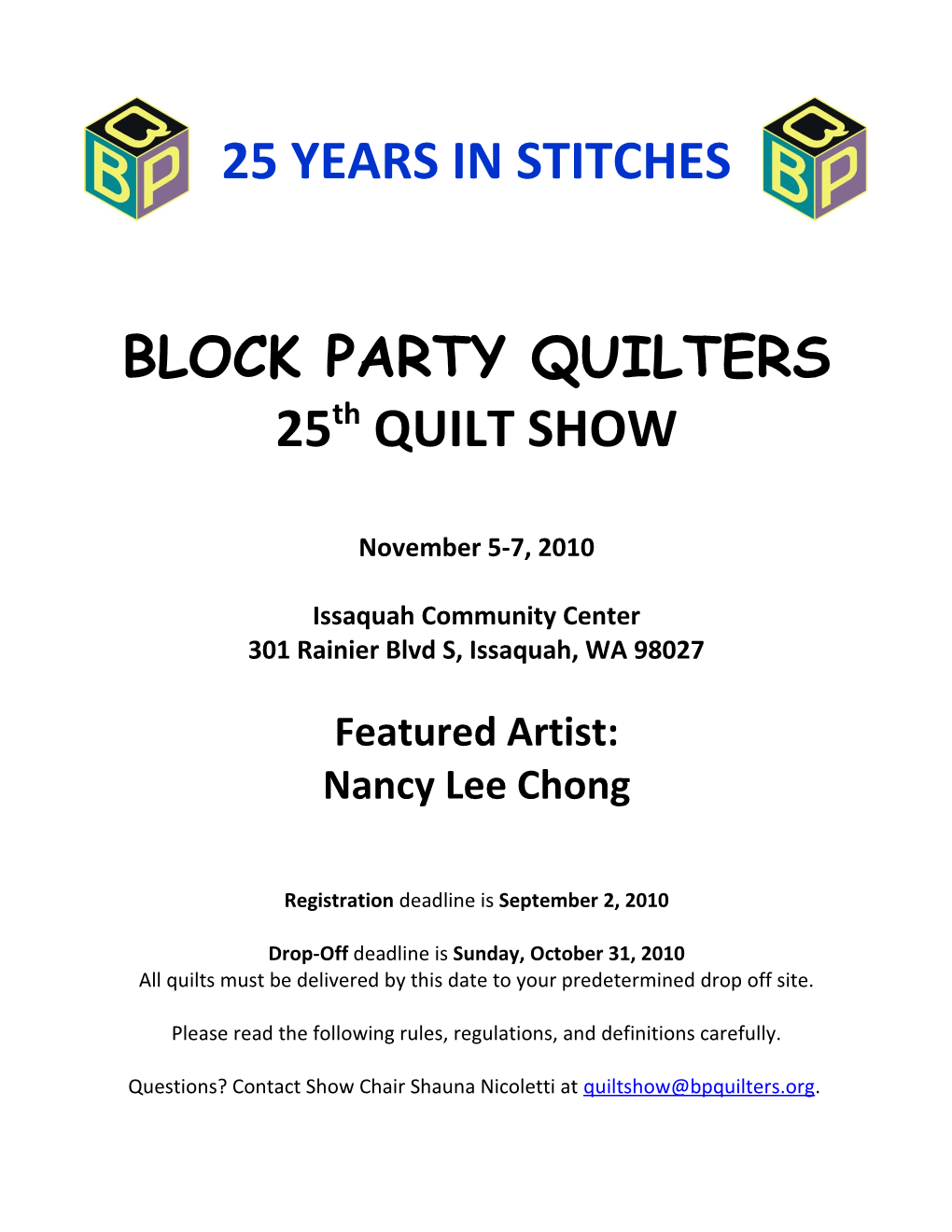Block Party Quilters Club