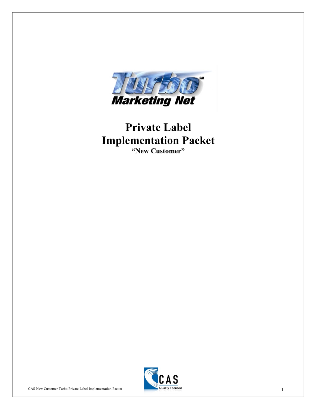 Implementation Packet