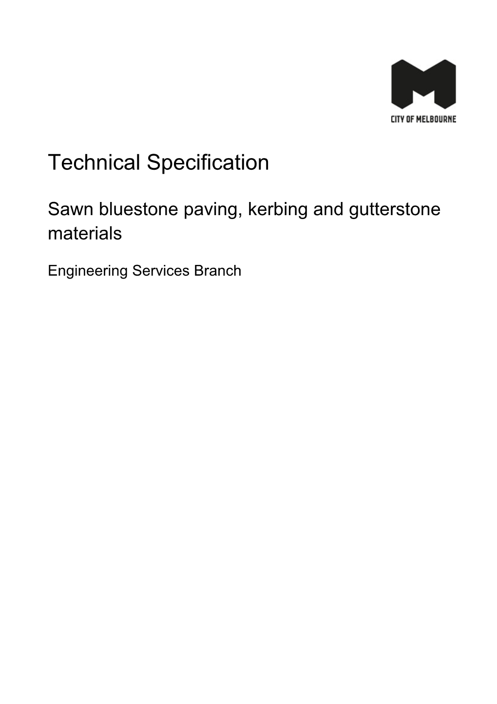 Bluestone Paving Technical Specification