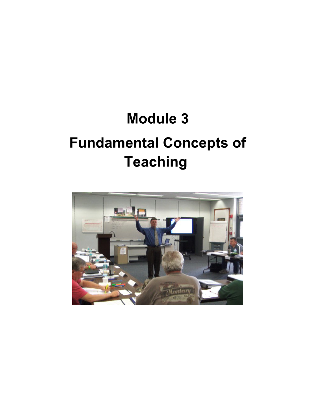 Fundamental Concepts of Teaching