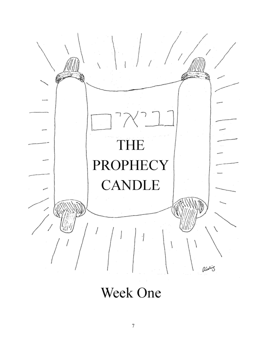 The Prophecy Candle - Week One