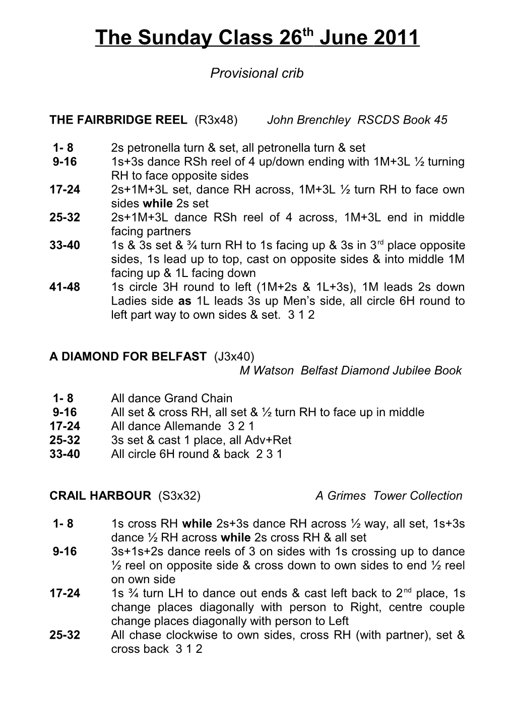 THE FAIRBRIDGE REEL (R3x48)John Brenchleyrscds Book 45