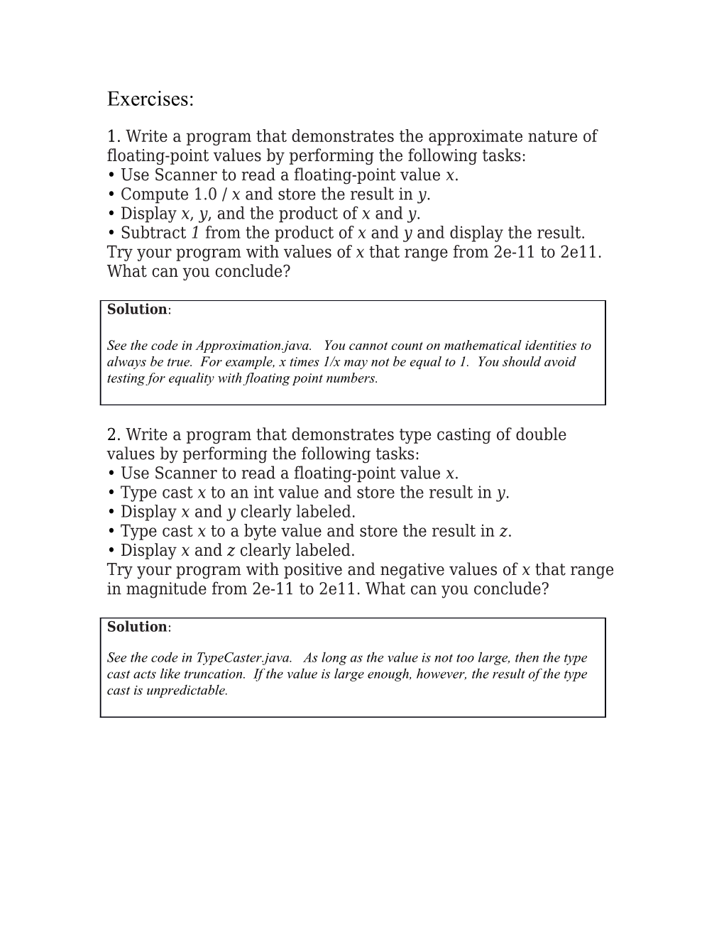 Use Scanner to Read a Floating-Point Value X