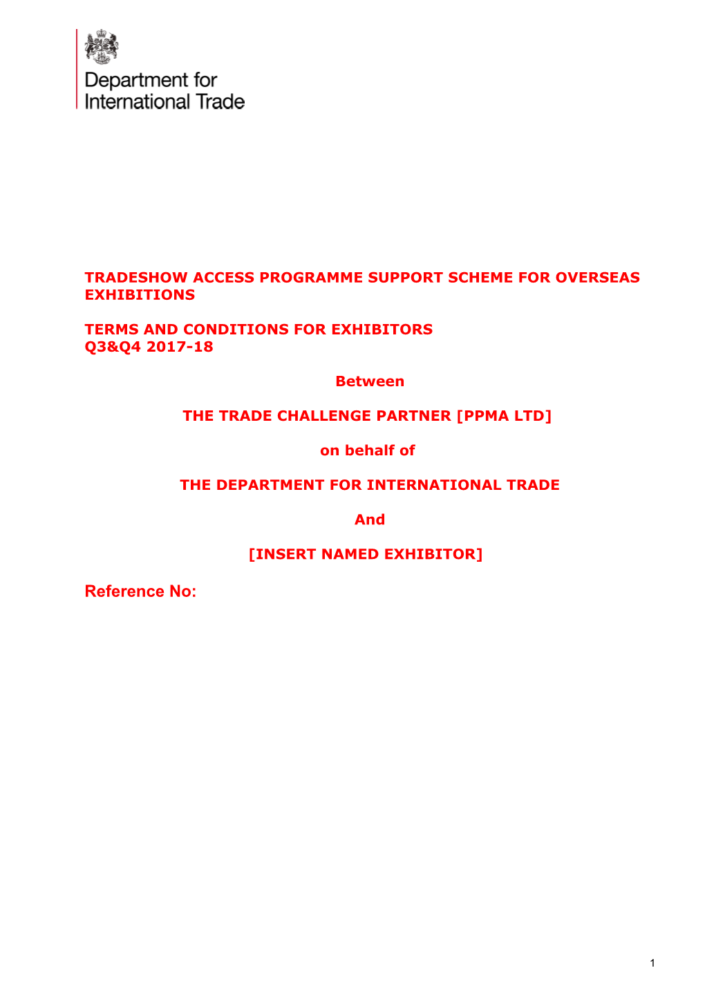 Tradeshow Access Programme Support Scheme for Overseas Exhibitions