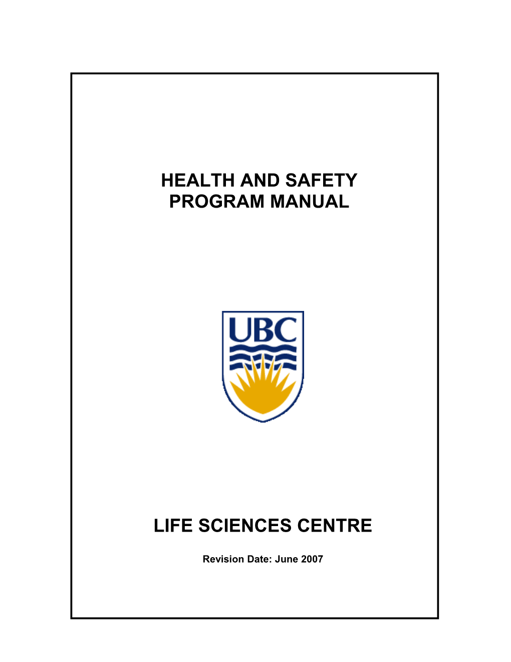 Ubc Life Sciences Centre