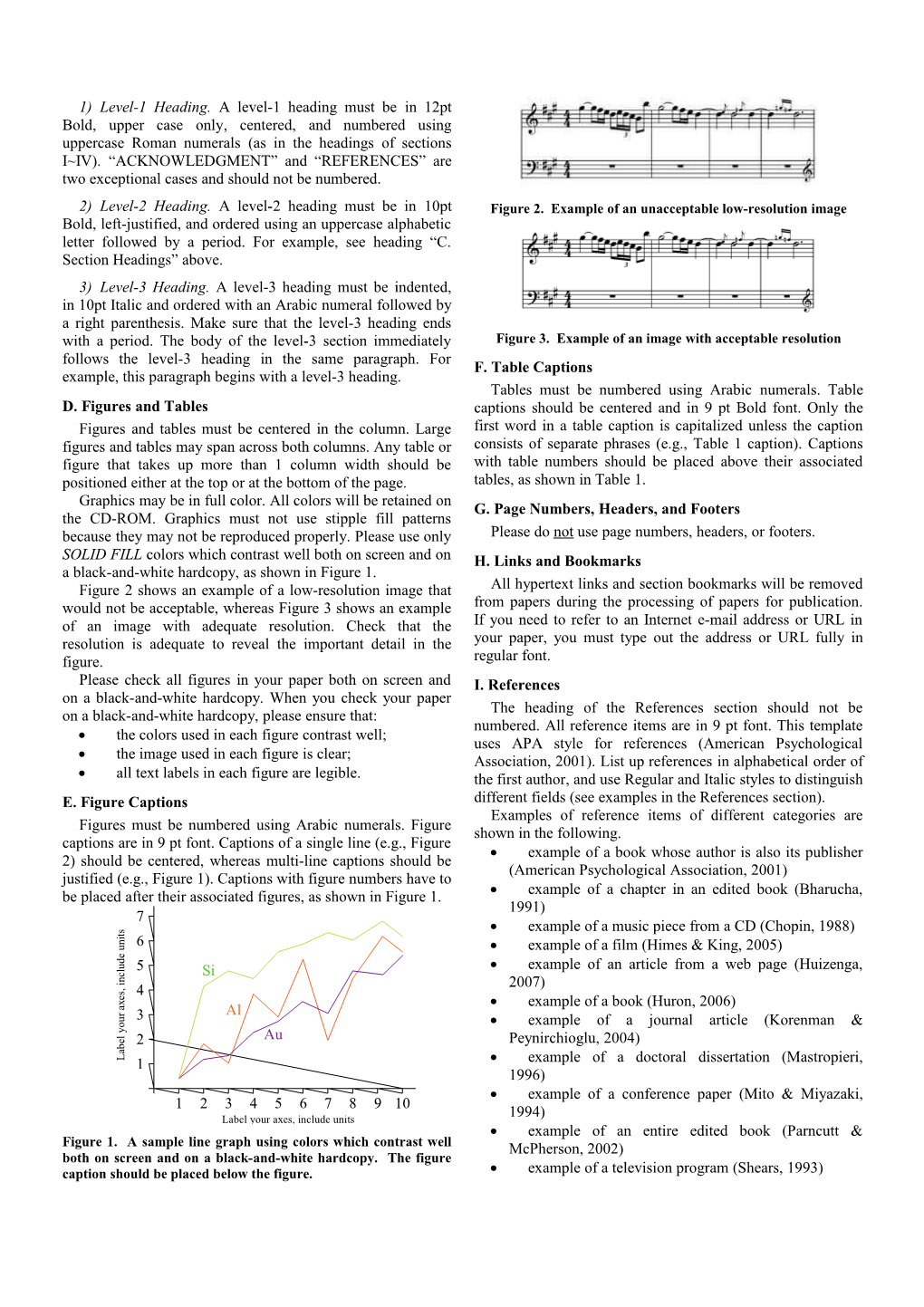 A Full-Paper Format of APSCOM 6