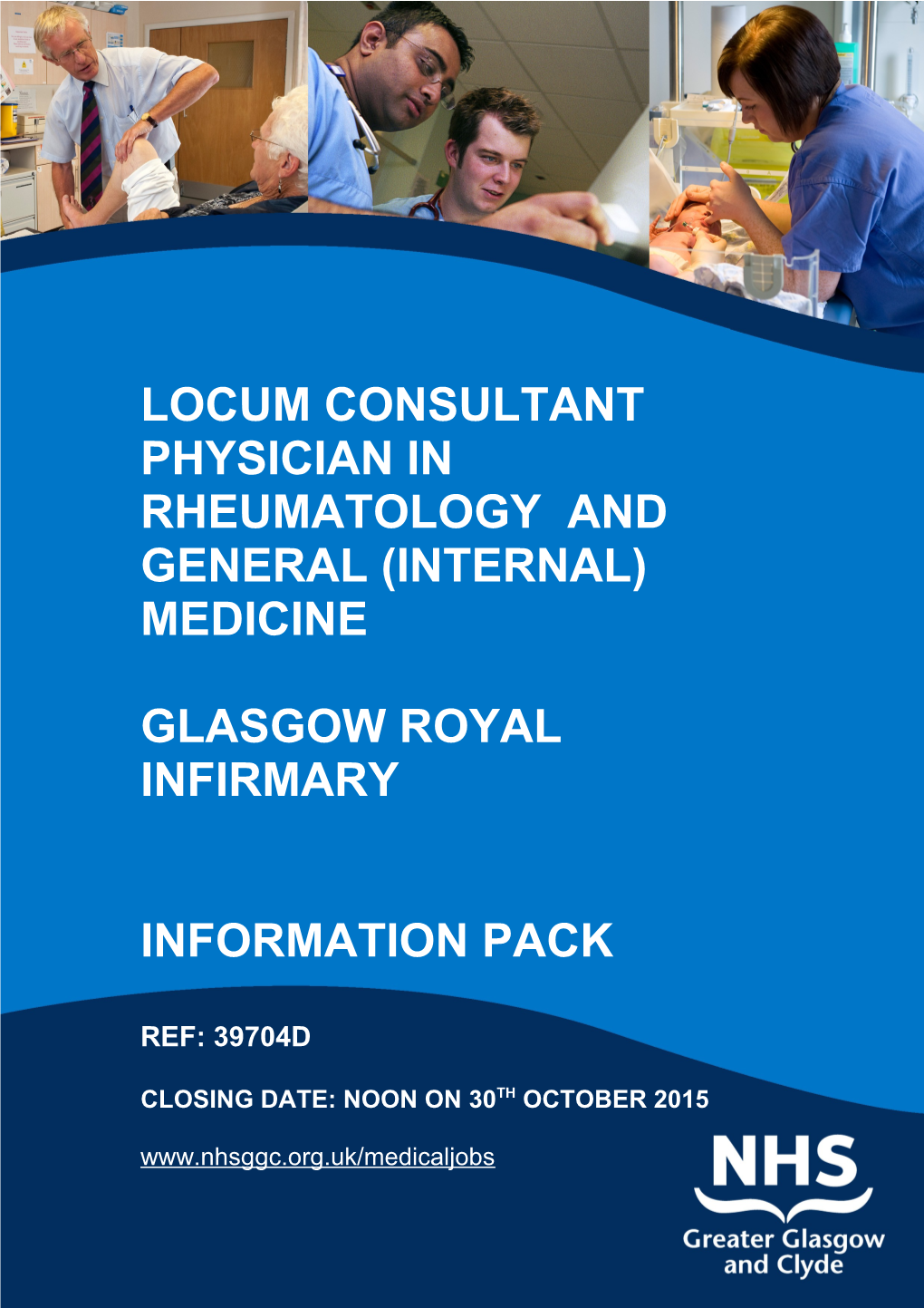 Locum Consultant Physician in Rheumatology and General (Internal) Medicine