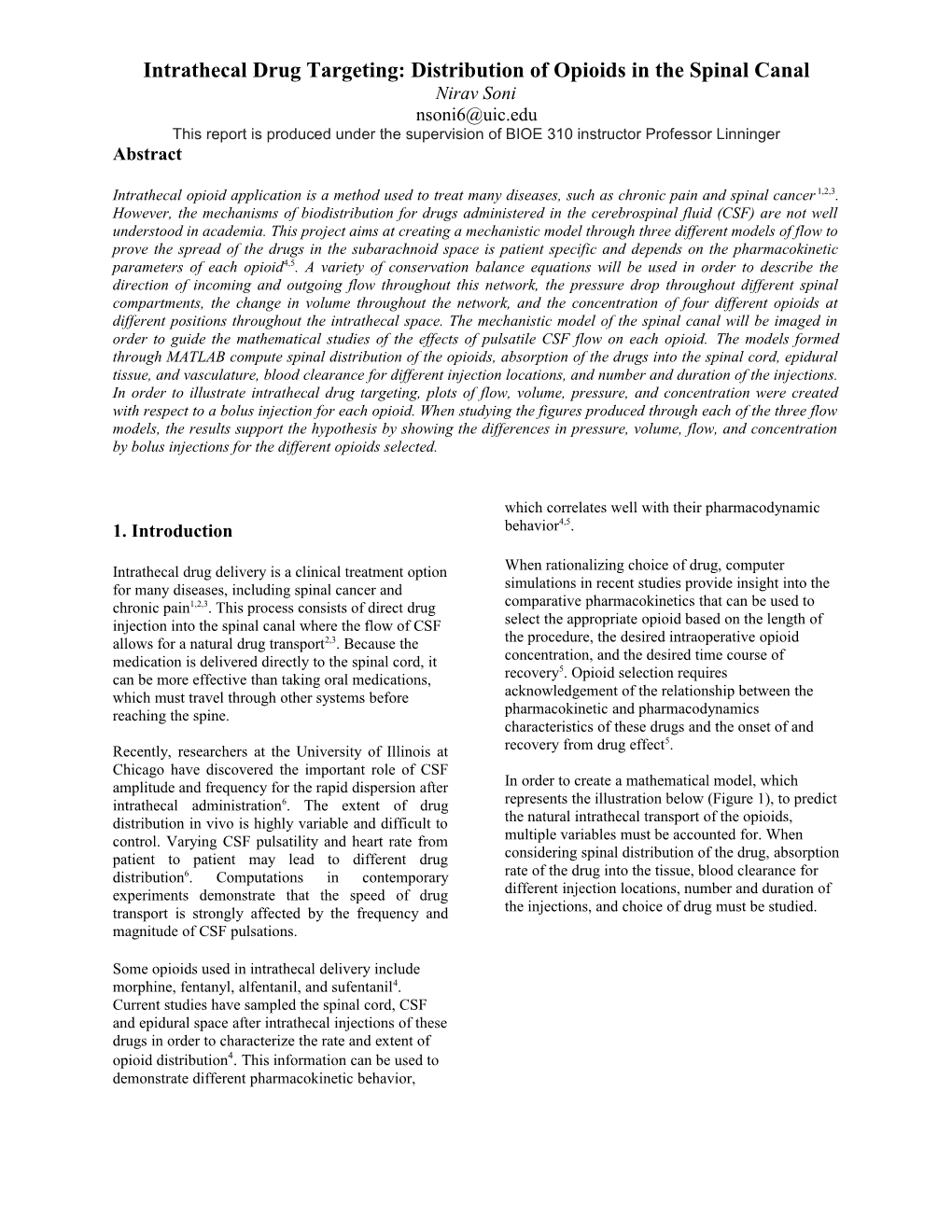 Intrathecal Opioid Application Is Amethod Used Totreatmany Diseases, Such As Chronic Pain