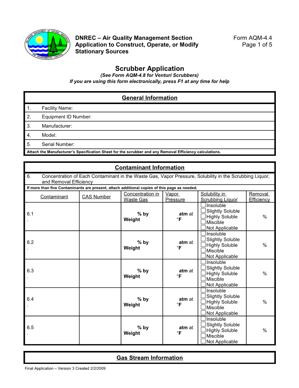 Final Application Version 3Created 2/2/2009