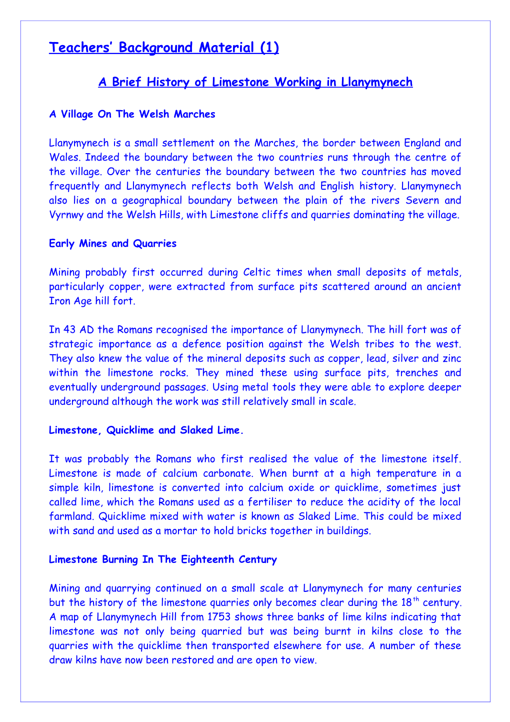 Teachers Background Material (1)