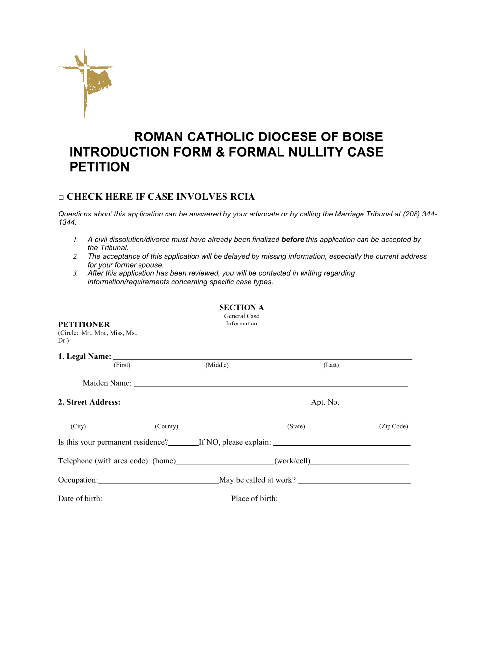 Roman Catholic Diocese of Boise