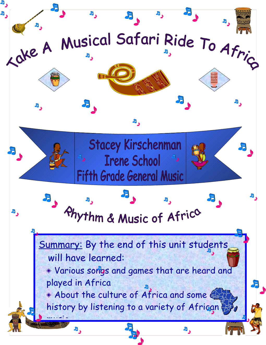 Take a Musical African Safari