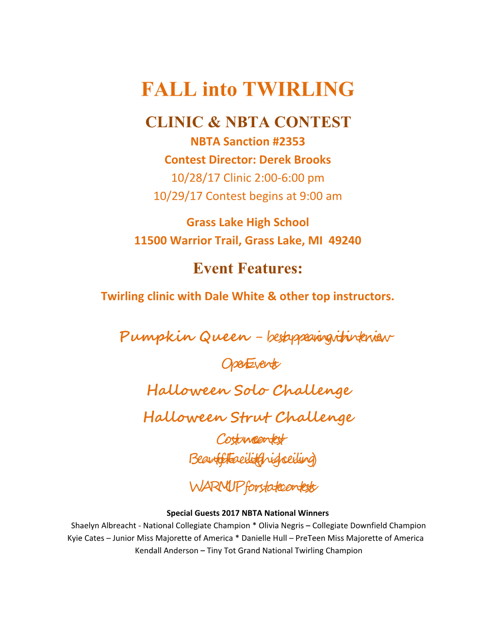 FALL Into TWIRLING