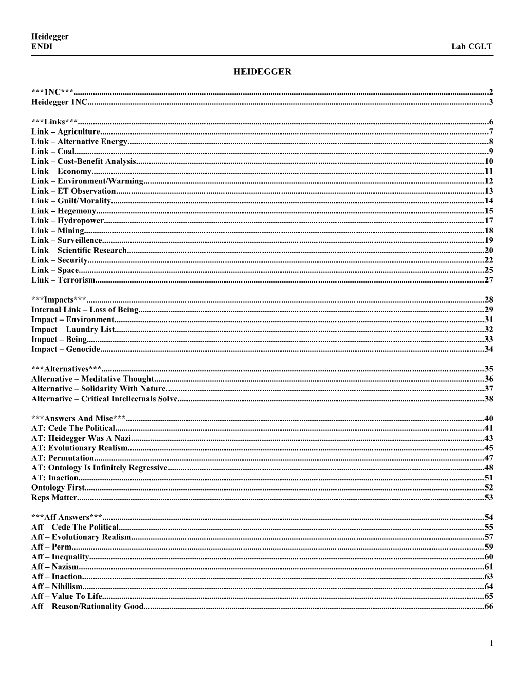 Link Cost-Benefit Analysis