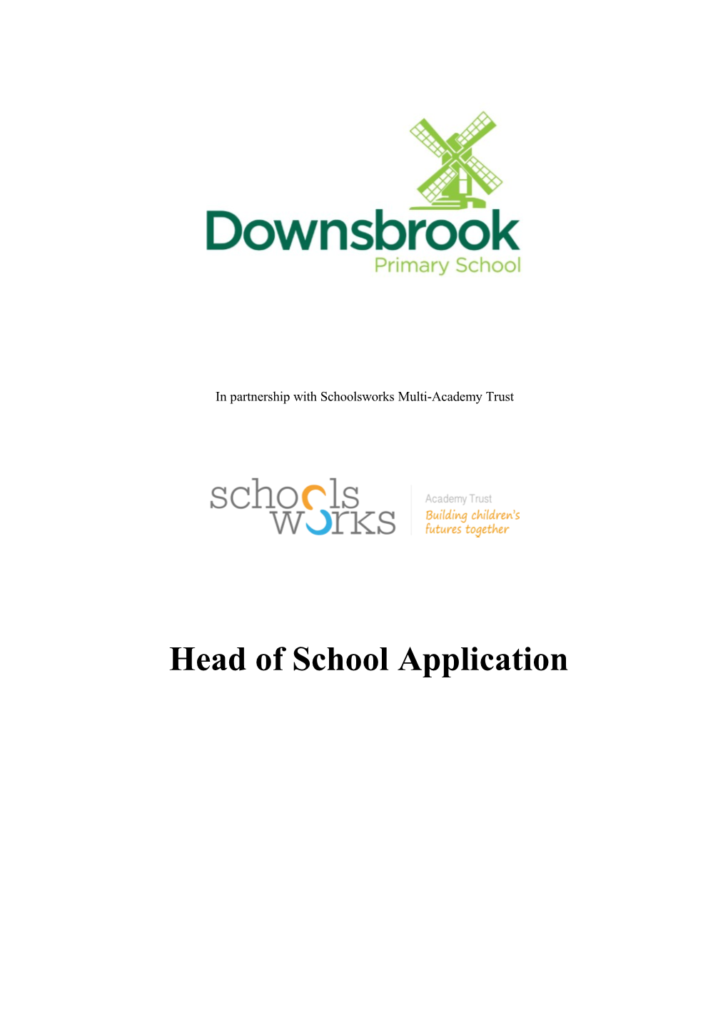 Medmerry Headship Application Pack 2015