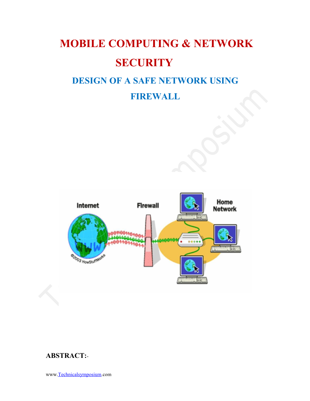 Design of a Safe Network Using