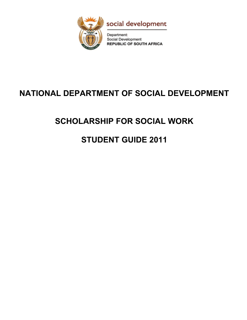 National Department of Social Development