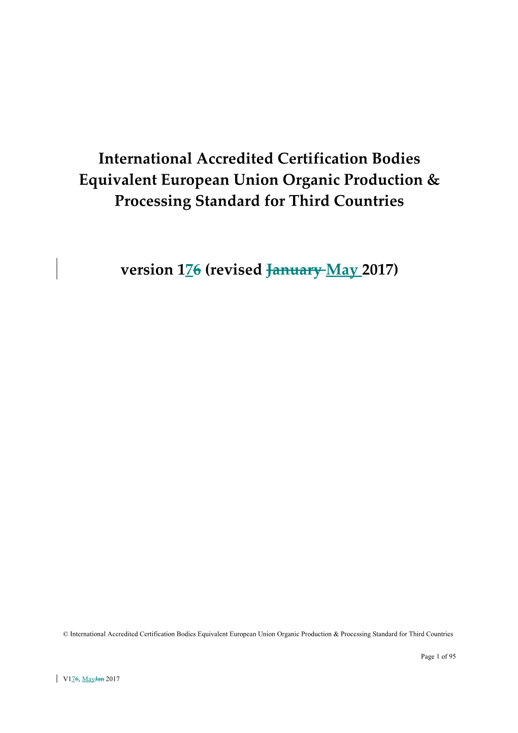 International Accredited Certification Bodies