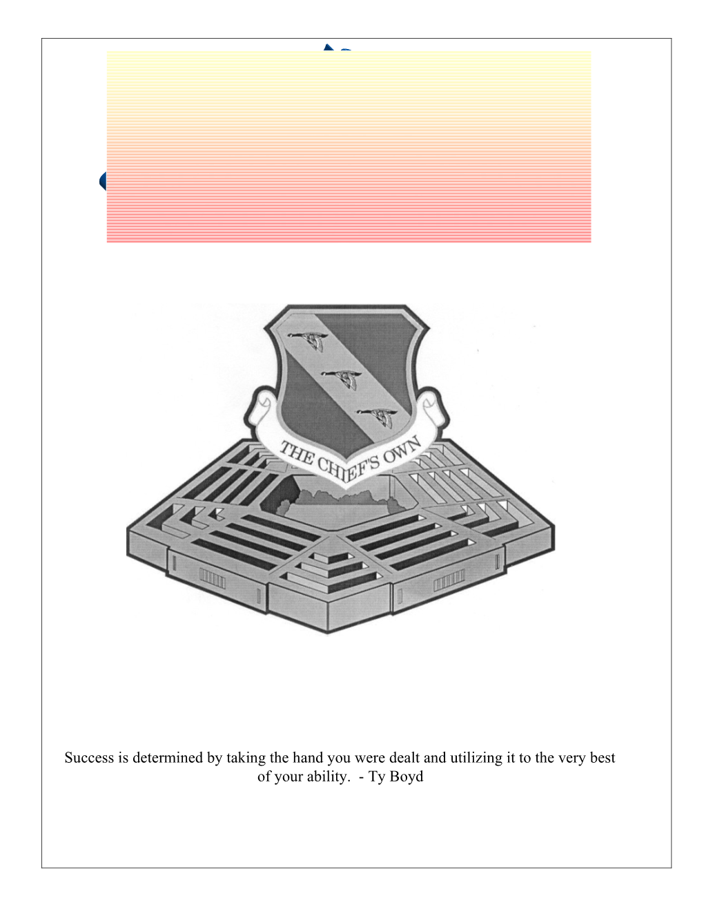 Quarterly Awards Writing Guide