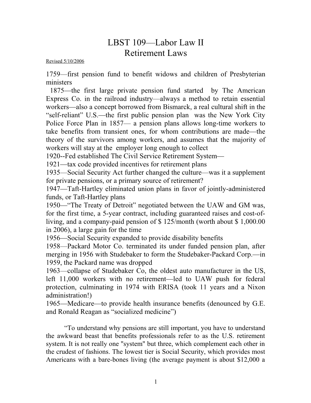 1759 First Pension Fund to Benefit Widows and Children of Presbyterian Ministers