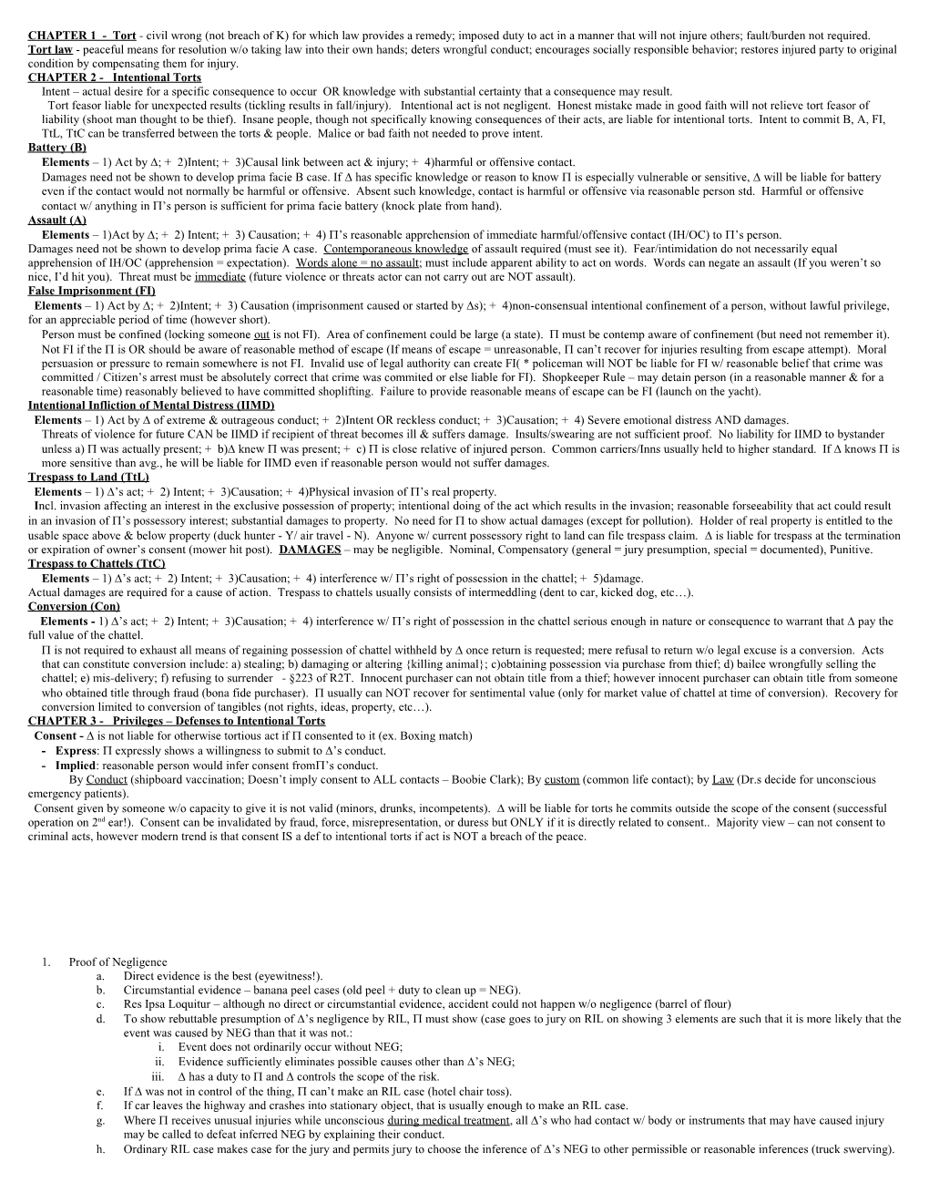 Issue / Standard / Plaintiff S View / Defendant S View / Conclusion