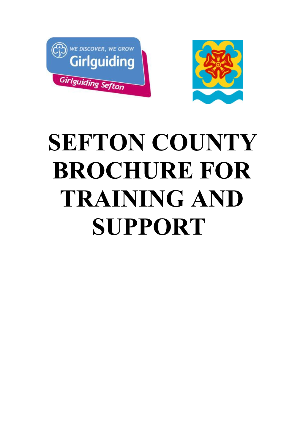 Sefton Training Brochure 2013/14