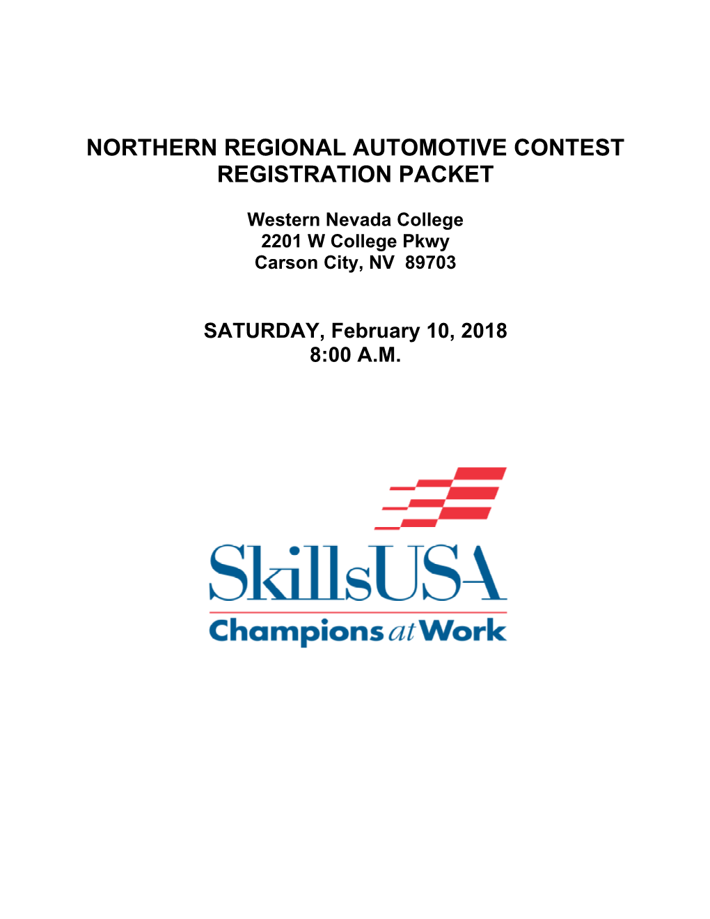 Northern Regional Automotive Contest