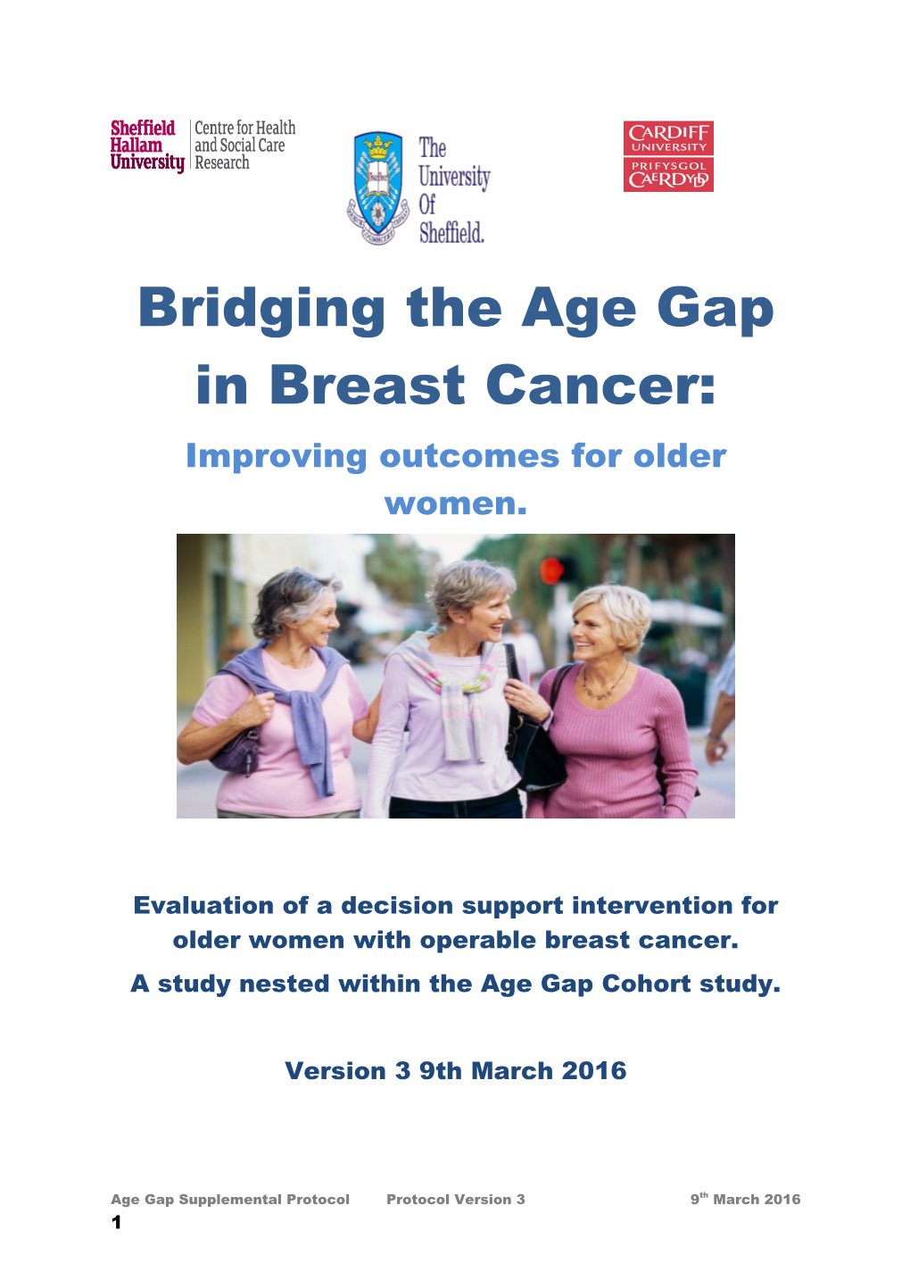 Bridging the Age Gap in Breast Cancer