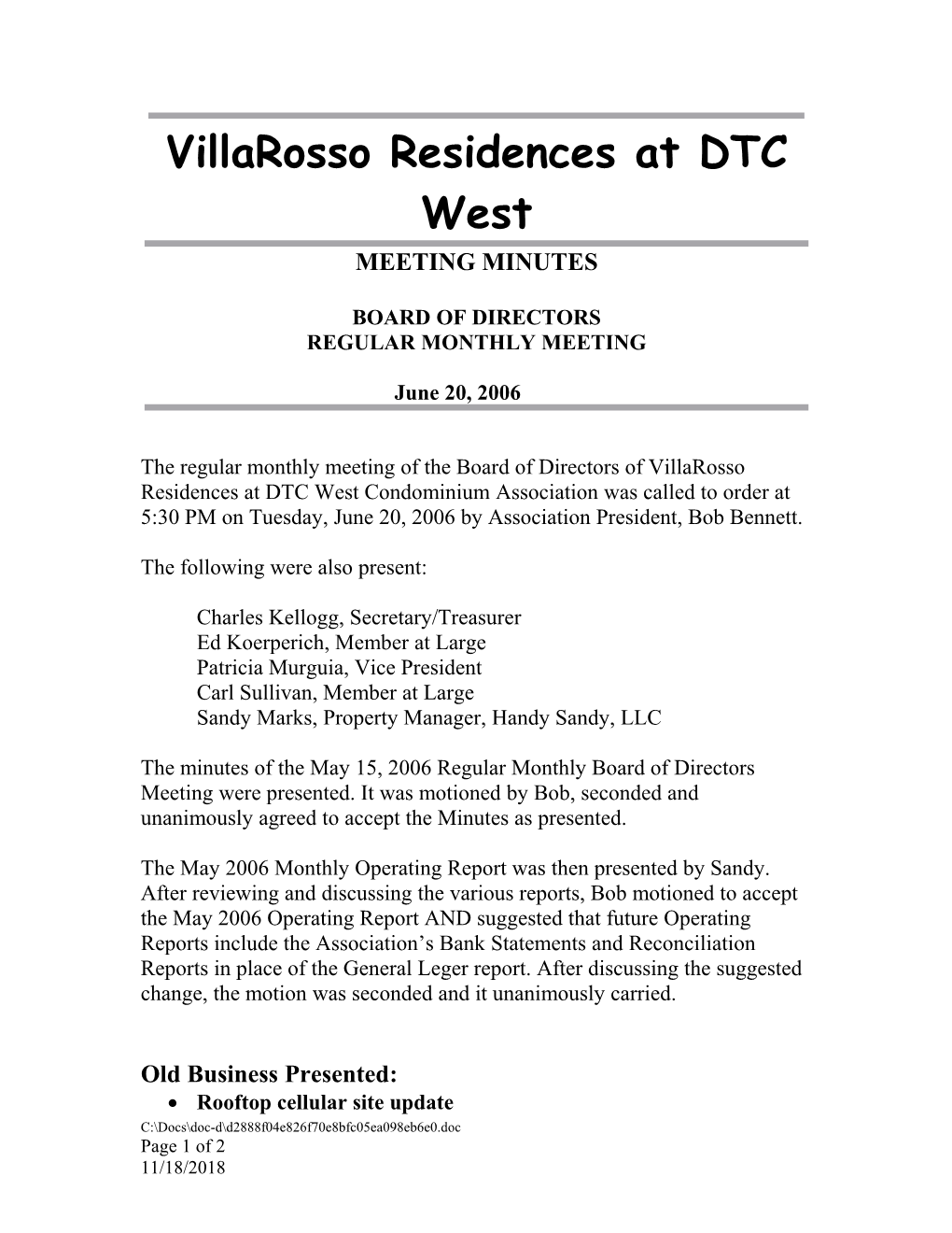 Villarosso Residences at DTC West