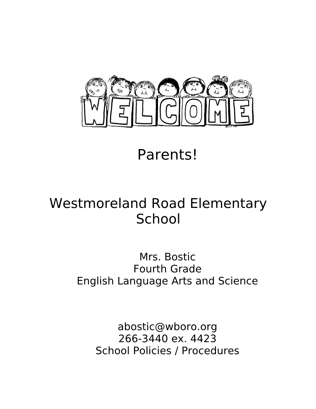 Westmoreland Road Elementary School