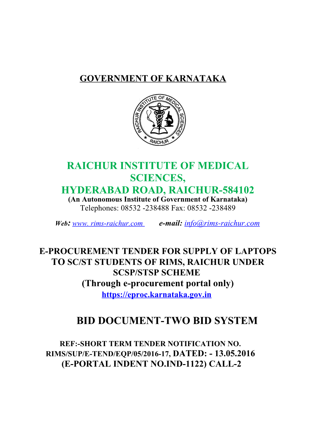 Raichur Institute of Medical Sciences