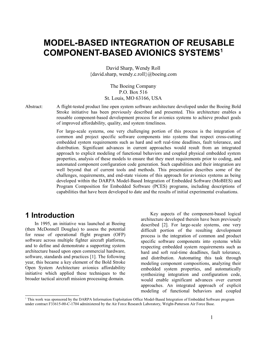 Challenges and Visions for Model-Based Integration of Avioncis Systems