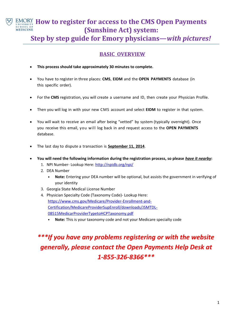Step by Step Guide for Emory Physicians with Pictures!