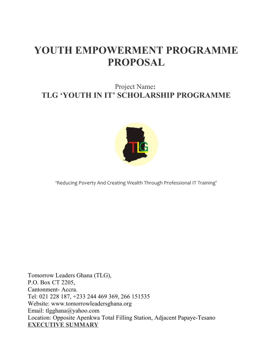 TLG Secures 400,000 USD Scholarship for IT Passionate Youth