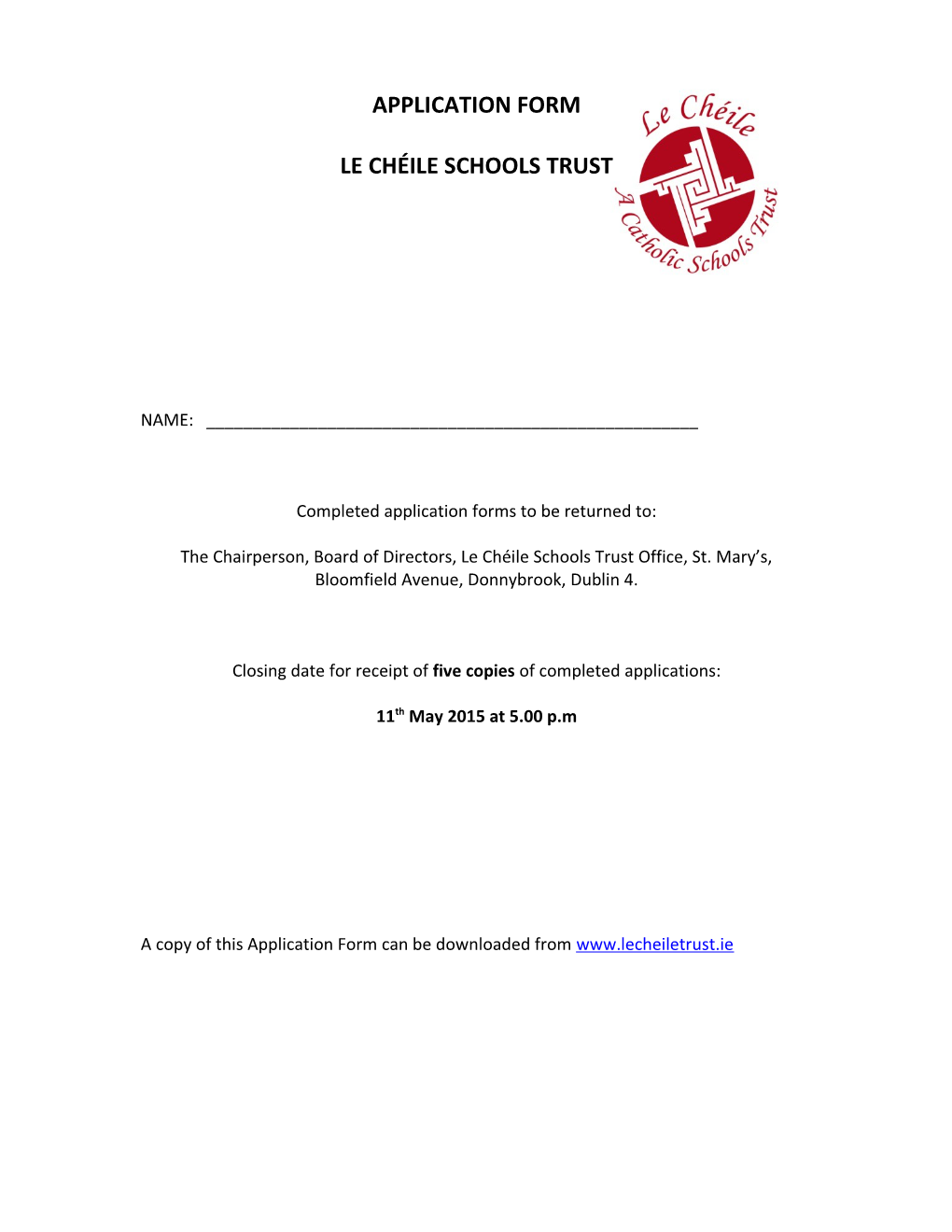 Le Chéile Schools Trust