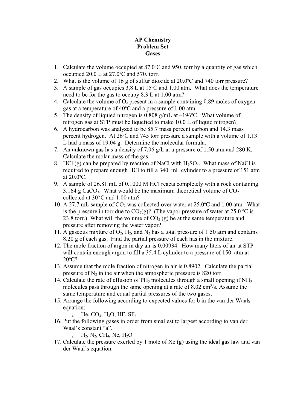 What Is the Volume of 16 G of Sulfur Dioxide at 20.0Oc and 740 Torr Pressure?