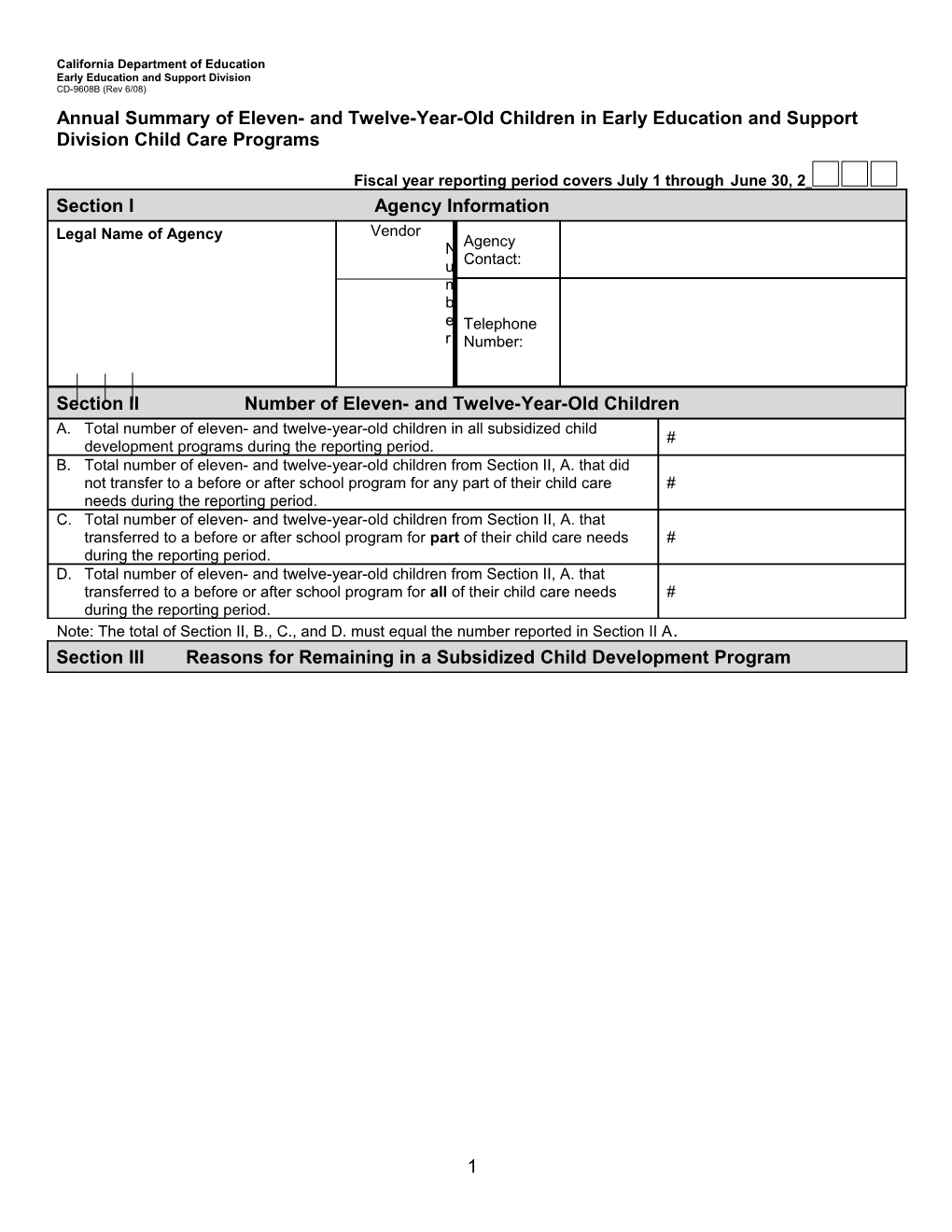 CD 9608B, Summary of Eleven and Twelve Year Olds - Child Development (CA Dept of Education)