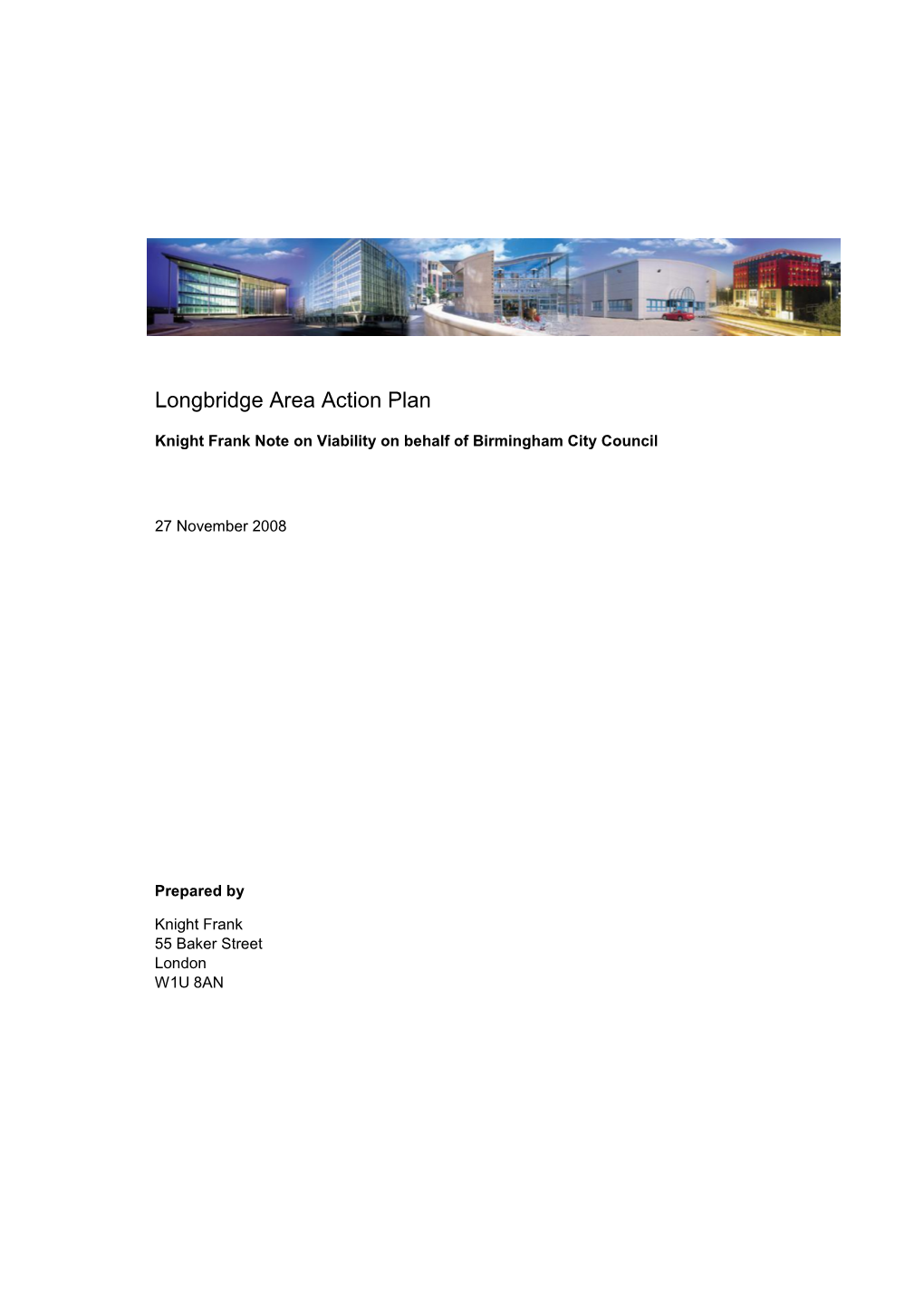 Longbridge Viability Position Statement