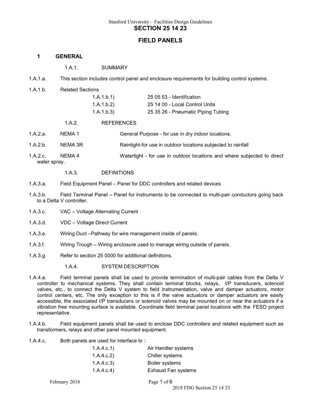 Section 15020 - Mechanical Supporting Devices