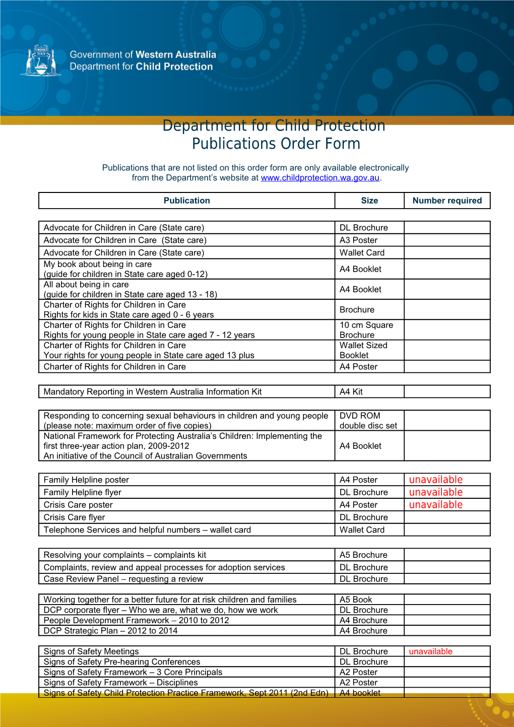 Headings Arial 18 Pt