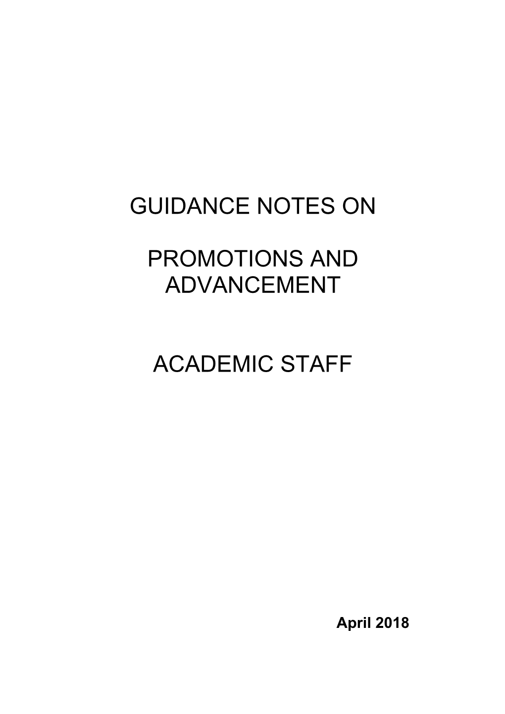 These Guidance Notes Should Be Read