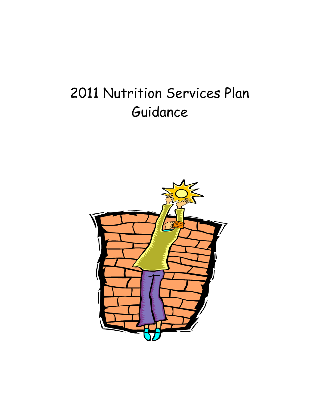 2009 Nutrition Services Plan Guidance