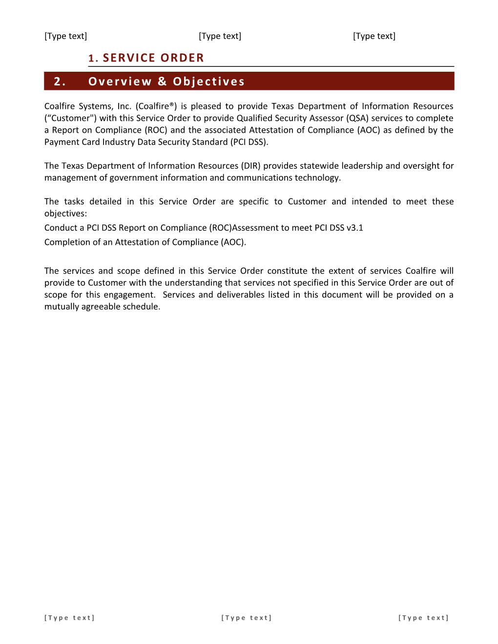 Texas Department of Information Resources (16-0406-TDIR V3) PCI DSS V3 1 Report on Compliance