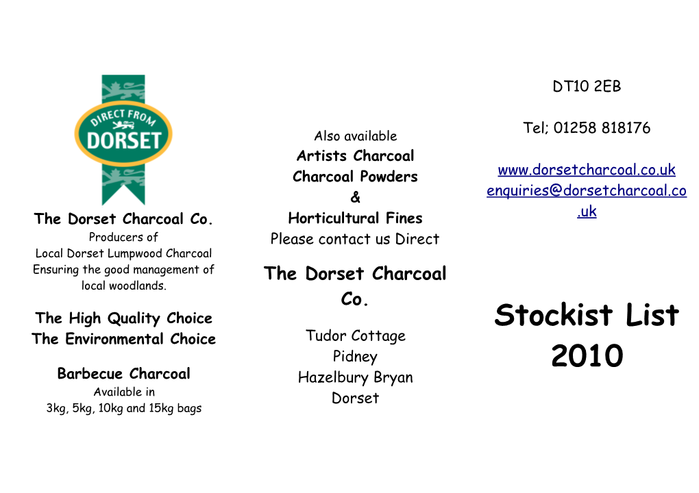 The Dorset Charcoal Co